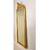 SPECCHIO ANTICO CON FIORI, SPECCHIERA  ANTICA LUIGI FILIPPO, CORNICE DORATA, XIX SECOLO. (SPC177)
