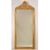 SPECCHIO ANTICO CON FIORI, SPECCHIERA  ANTICA LUIGI FILIPPO, CORNICE DORATA, XIX SECOLO. (SPC177)