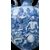 Vaso in maiolica in monocromia turchina con scena istoriata di battaglia.Manifattura Fantechi.Signa.