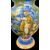 Versatoio in maiolica a decoro istoriato urbinate.