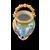 Versatoio in maiolica a decoro istoriato urbinate.