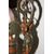 Vaso ad Anfora Francese in metallo del 1800 con Figure