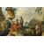 Capriccio architettonico con la Piramide di Caio Cestio, pittore romano del XVIII secolo, seguace di Giovanni Paolo Panini, olio su tavola