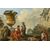 Capriccio architettonico con la Piramide di Caio Cestio, pittore romano del XVIII secolo, seguace di Giovanni Paolo Panini, olio su tavola