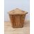 Piccola angoliera rustica in abete - cantonale fine 800 -45 x 45 lati appoggio