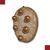 STEMMA MEDICEO IN LEGNO DIPINTO PRIMI XVIII SECOLO