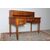 Antica scrivania Luigi Filippo metà 800 in noce e radica con cassetti e tiretti. Rest mis 128 x 60 . H 102