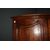 Grande Angoliera Stile Provenzale in Legno di Noce con 4 Ante e 2 Cassetti