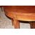 Tavolo Consolle a Mezzaluna Francese Stile Luigi XVI in Legno di Mogano