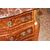 Piccolo Cassettone Comoncino Francese Stile Luigi XV Intarsiato Floreale