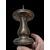 Coppia di porta ceri in bronzo a rocchetto XVI secolo 