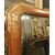 SPECC523 - Specchiera Umbertina dorata, misure cm L 58 x H 73  