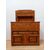 Credenza madia in abete rustica con piattaia - piano apribile - fine 800