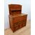 Credenza madia in abete rustica con piattaia - piano apribile - fine 800
