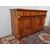 CREDENZA A DUE PORTE E TRE CASSETTI CON LASTRONATURA IN NOCE STILE IMPERO EPOCA 800 cm L 146xP59xH95