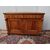 CREDENZA A DUE PORTE E TRE CASSETTI CON LASTRONATURA IN NOCE STILE IMPERO EPOCA 800 cm L 146xP59xH95