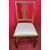 Set of six dining room chairs