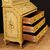 Venetian trumeau in lacquered and gilded wood from the 20th century