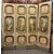 PTS863 - N. 2 porte in legno laccato, misure luce cm L 125 x H 241
