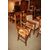 Poltrona Alta Provenzale di fine 1800 in Legno di Noce