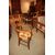 Poltrona Alta Provenzale di fine 1800 in Legno di Noce
