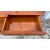 Credenza lastronata in radica di olmo.