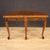 Demilune table with geometric decorations from the 20th century