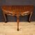 Demilune table with geometric decorations from the 20th century