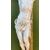 Cristo in avorio con croce e cornice in legno intagliato e dorato.periodo Luigi XVI.