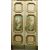 PTS863 - N. 2 porte in legno laccato, misure luce cm L 125 x H 241