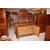 Credenza Piattaia stile Luigi Filippo in Legno di Noce e Radica