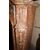 CHM863 - Camino in marmo Breccia Pernice, misure cm L 125 x H 102 x P 36  