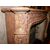 CHM863 - Camino in marmo Breccia Pernice, misure cm L 125 x H 102 x P 36  