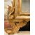  SPECC525 - Specchiera in legno dorato, misure cm L 102 x H 154  
