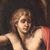 Coppia di Dipinti su Ardesia La Maddalena penitente e San Giovanni Battista