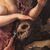 Coppia di Dipinti su Ardesia La Maddalena penitente e San Giovanni Battista