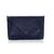 FENDI Pochette Vintage in Pelle Col. Blu M