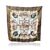 HERMES Foulard in Seta Col. Marrone Les Chevaux des Moghols