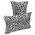 Coppia cuscini dalmata bianchi e neri - B/2441 -