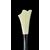 Bastone con pomolo in avorio inciso con motivi floreali,rocaille e scudo.