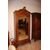 Armadio ad 1 Porta con specchio Francese del 1800