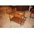 Carrello porta vivande del 1800 Francese in Legno di Noce