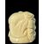 Bastone con pomolo in avorio raffigurante volto di uomo orientale.