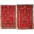 Pair of Antique Kirshehir Prayer Bedside Carpets     