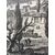 &quot;View of the Arch of Constantine and of the Flavio Amphitheater&quot; - 19th century - Piranesi burin engraving     