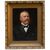 Pair of Portraits Antique Oil Paintings in Original Frames     