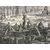 &quot;View of Piazza Navona&quot; - 19th century - Piranesi burin engraving     