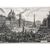 &quot;View of Piazza Navona&quot; - 19th century - Piranesi burin engraving     