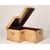 Baule Cinese in pelle: ideale come tavolino angolare - M/1764
