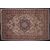 Antique KIRMAN RAVAR with a light background     